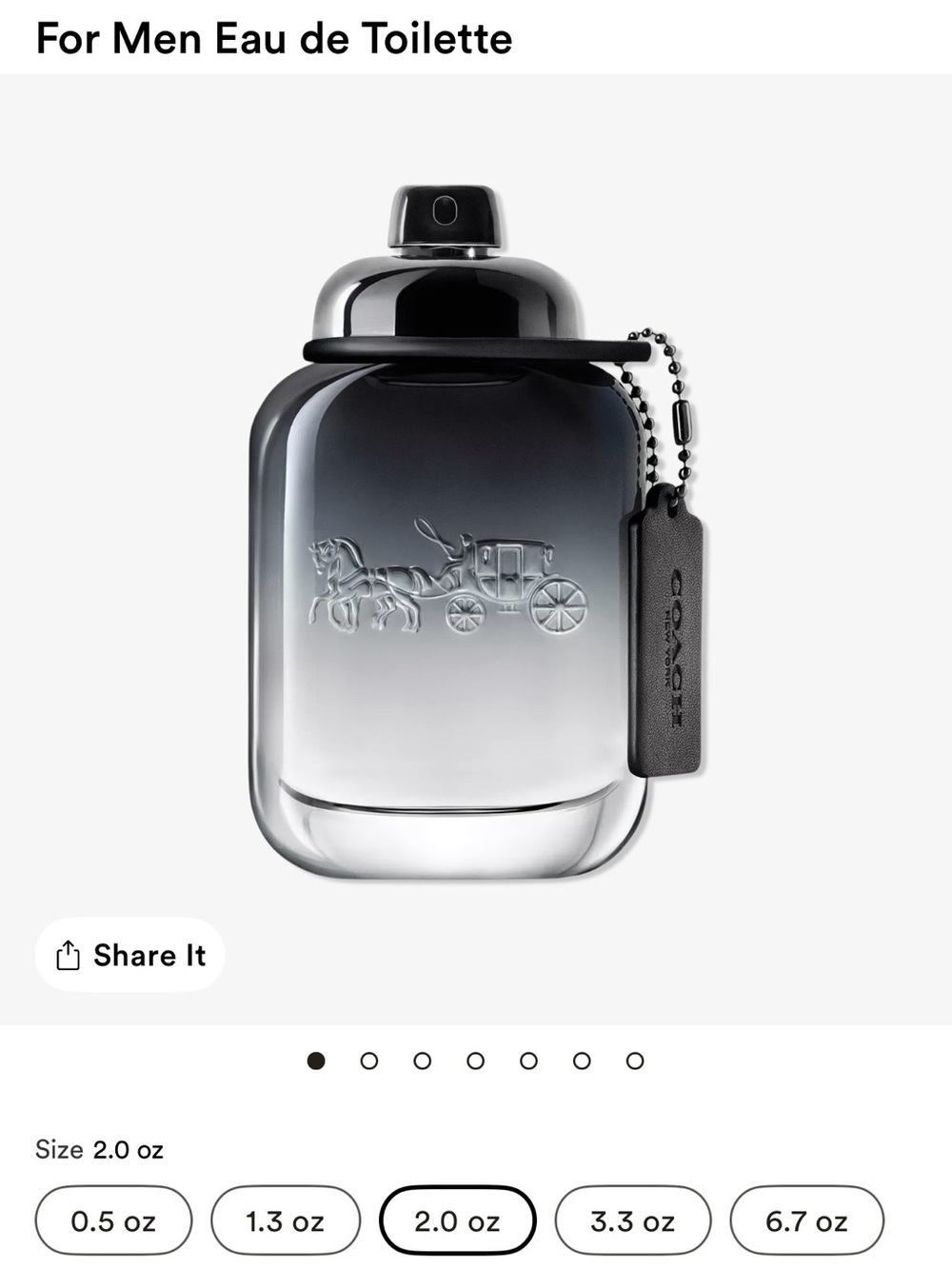 Coach Men EaudeToilette